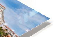Busy Palm Beach HD Metal print