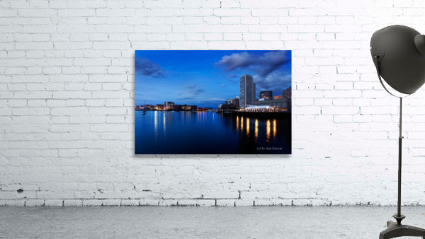 Boston Harbor before dawn Wall Preview