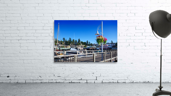 Friday Harbor ferry dock Wall Preview