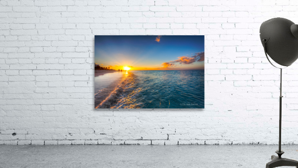 Grace Bay Beach sunset Wall Preview