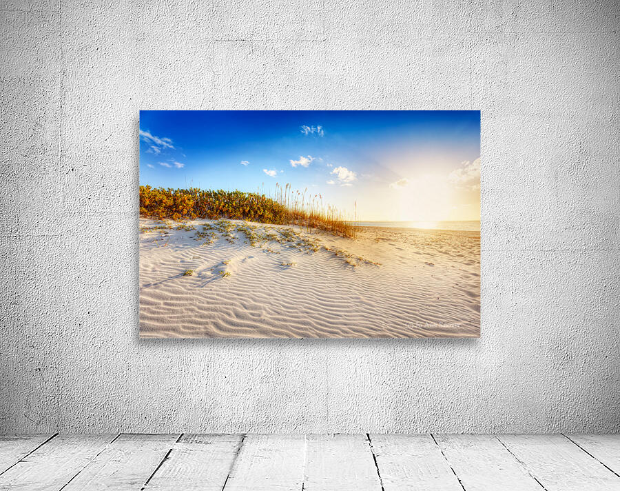 Sun setting over Grace Bay Wall Preview