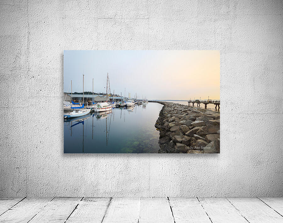 Twilight marina Wall Preview