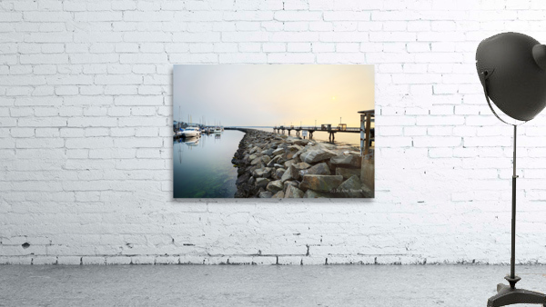 Twilight pier Wall Preview