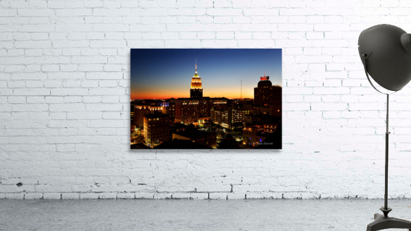 San Antonio skyline Wall Preview