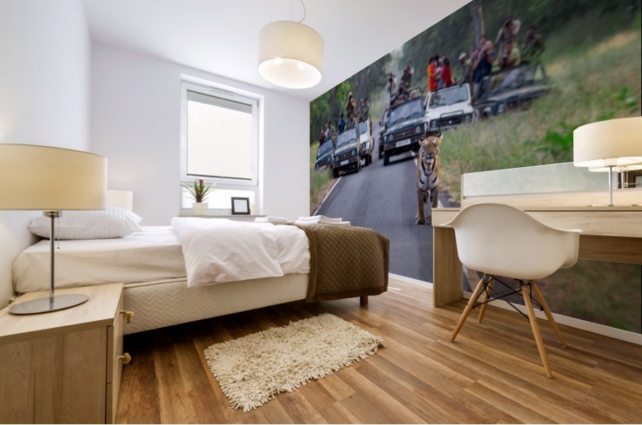 Hounded Mural print