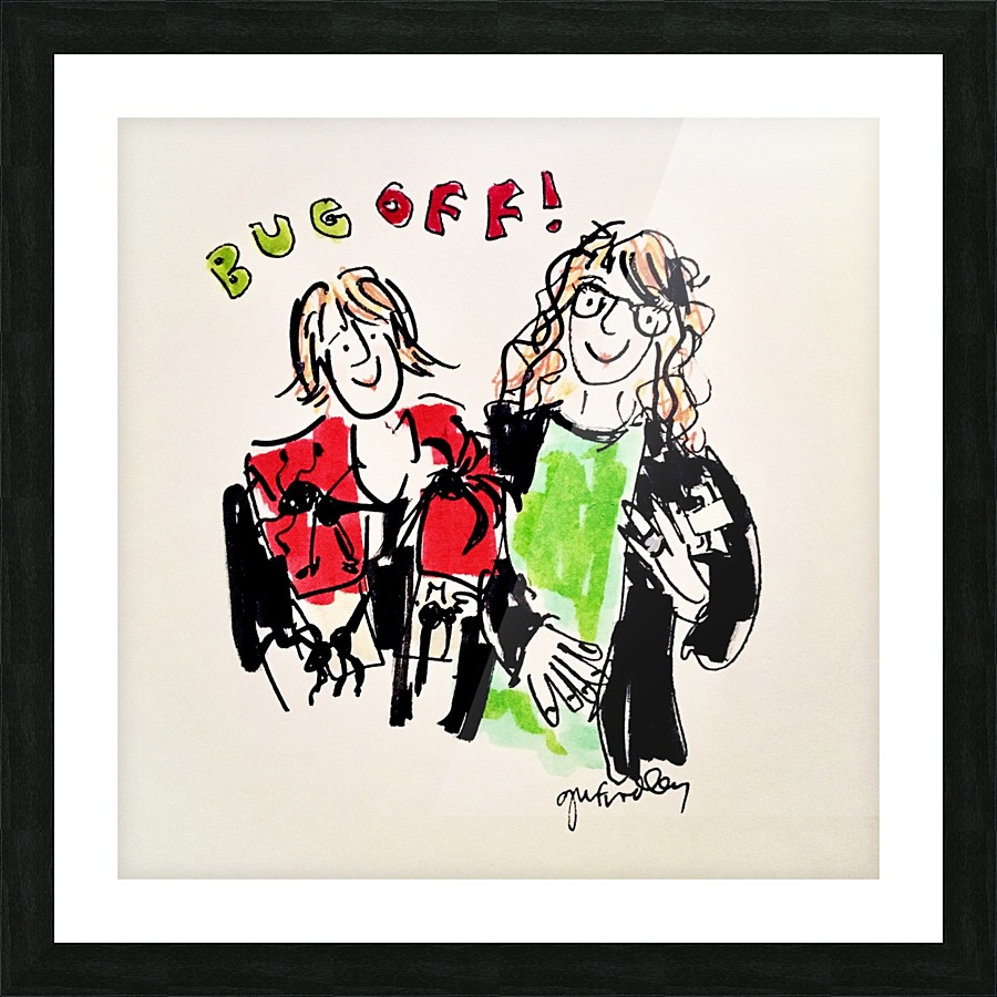Bug Bite Thing Picture Frame print