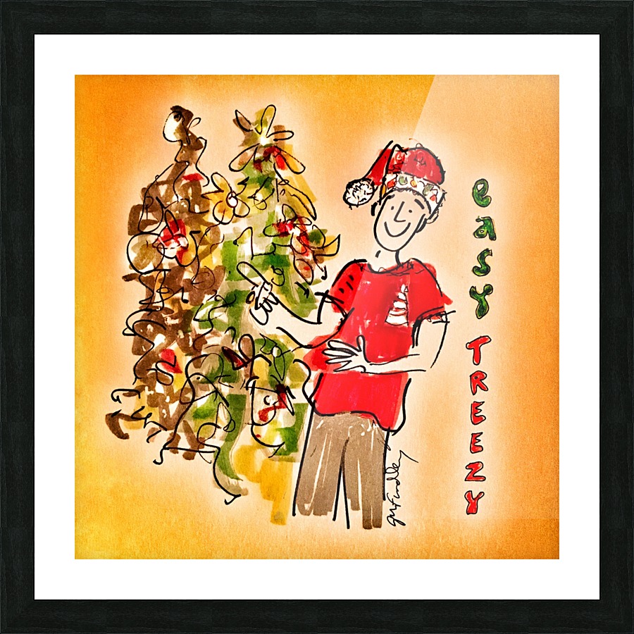 Easy Treezy Picture Frame print