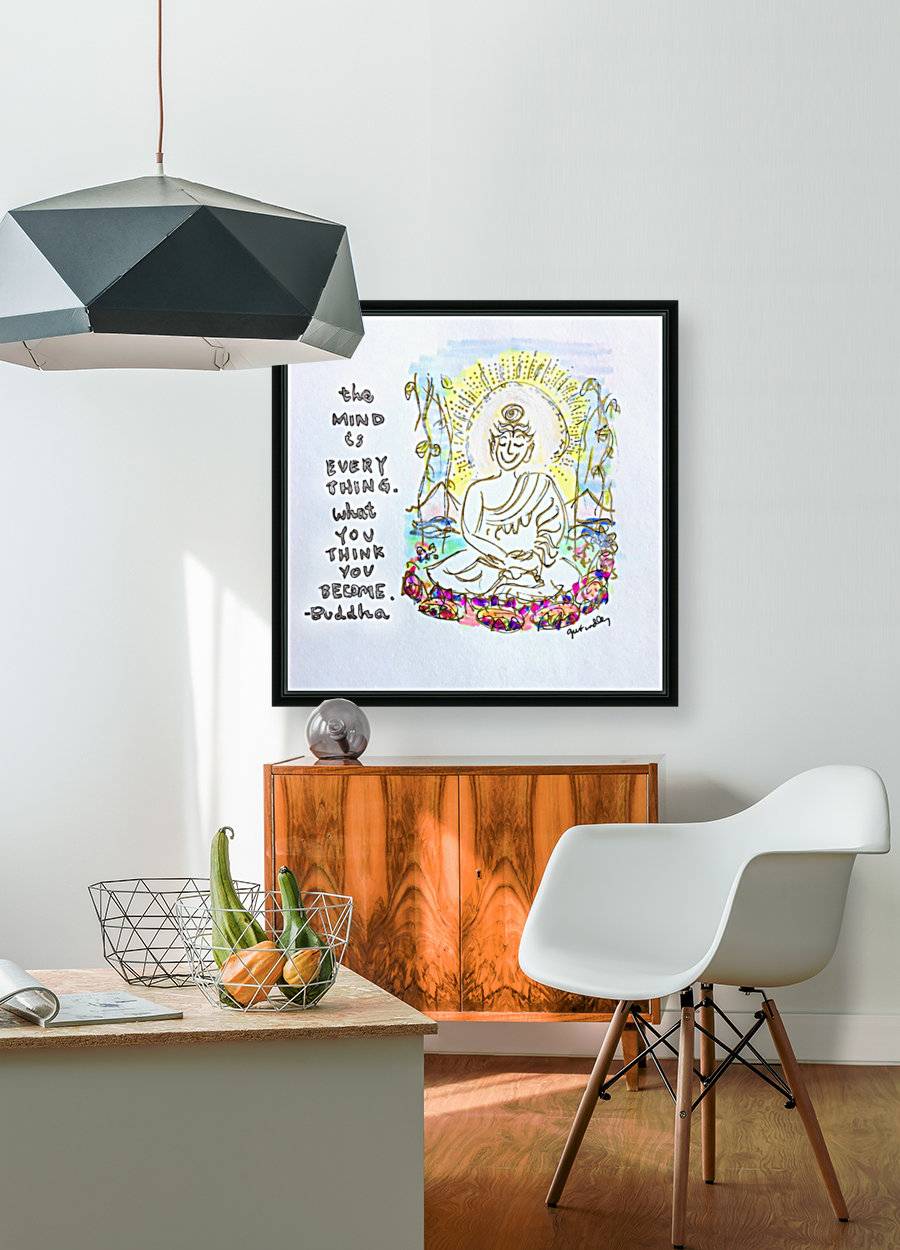 Buddha Mind Is Everything Reproduction