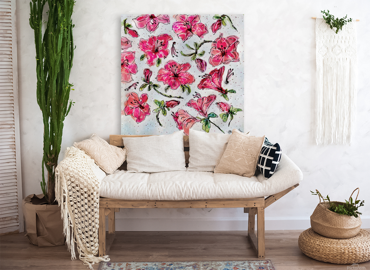 Pink Petals Reproduction