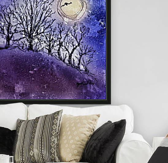 Full Moon in Winter by Gerri Findley