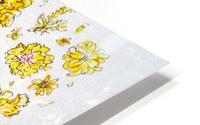 Yellow Flowers HD Metal print