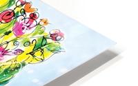 Floral Color Expression HD Metal print