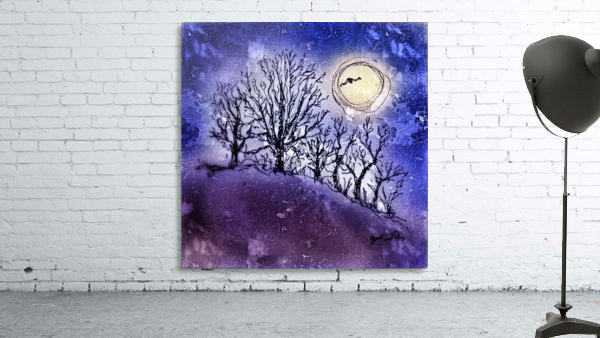 Full Moon in Winter Wall Preview