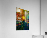 Peacock Sunset Acrylic Print