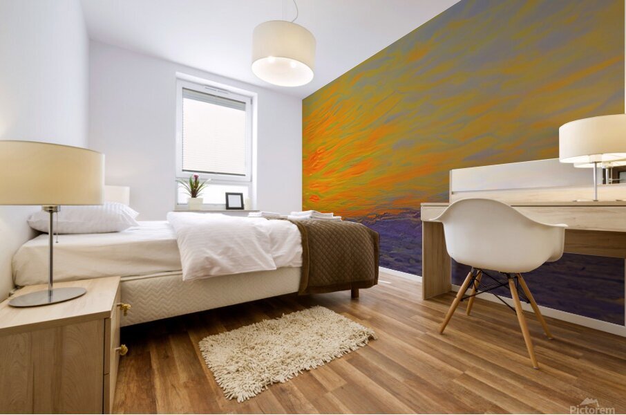 Crocodile  Cove Mural print
