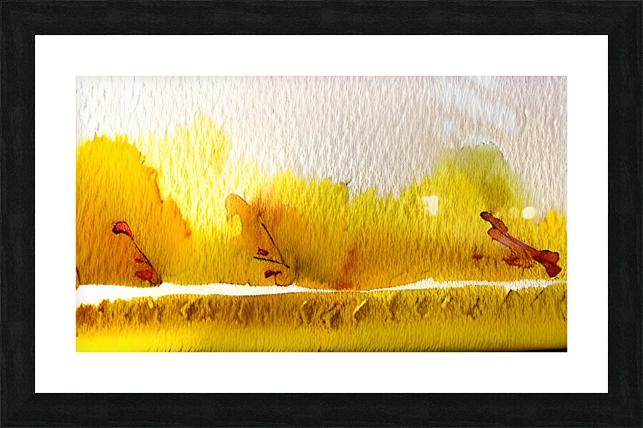 Autumn Clouds Picture Frame print