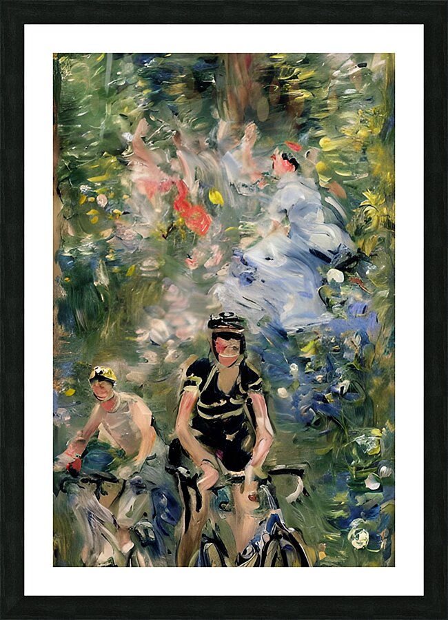 Flat Tire Picture Frame print