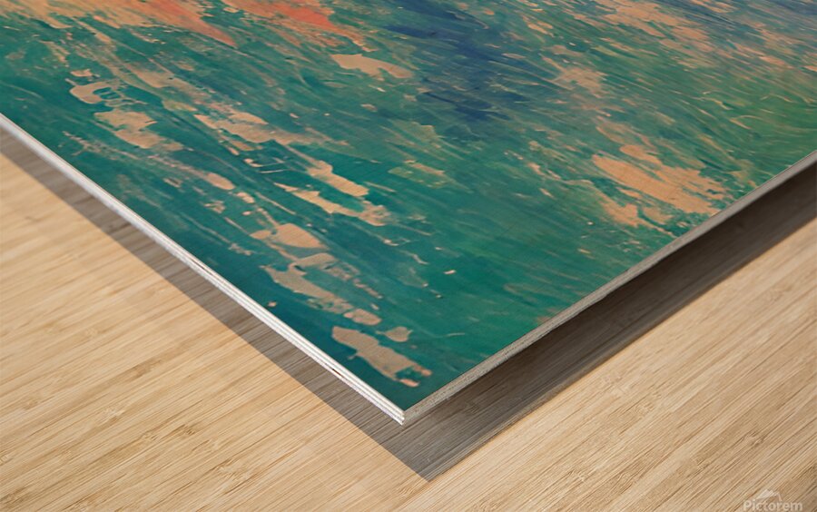 She Ready Wood print