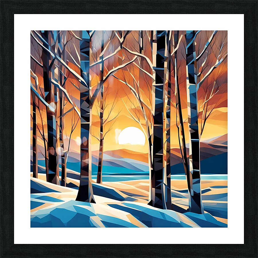 Petun Sunset Picture Frame Printing