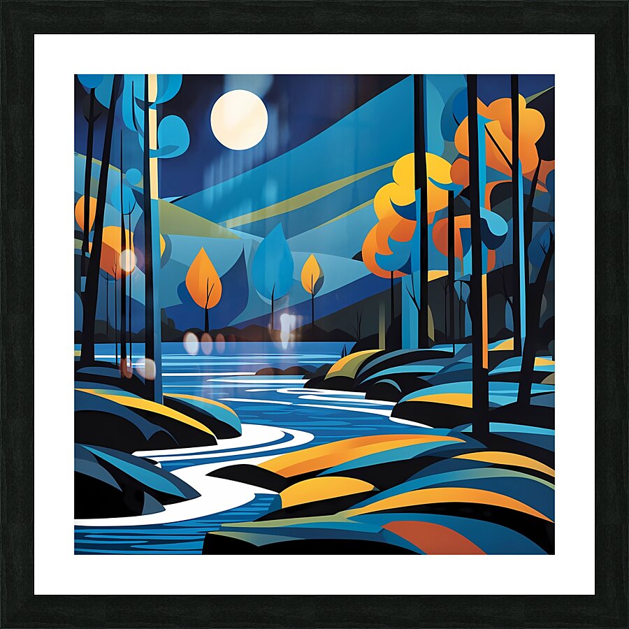 Nightfall Picture Frame Printing