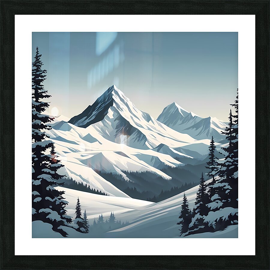 Eternal Winter Picture Frame Printing
