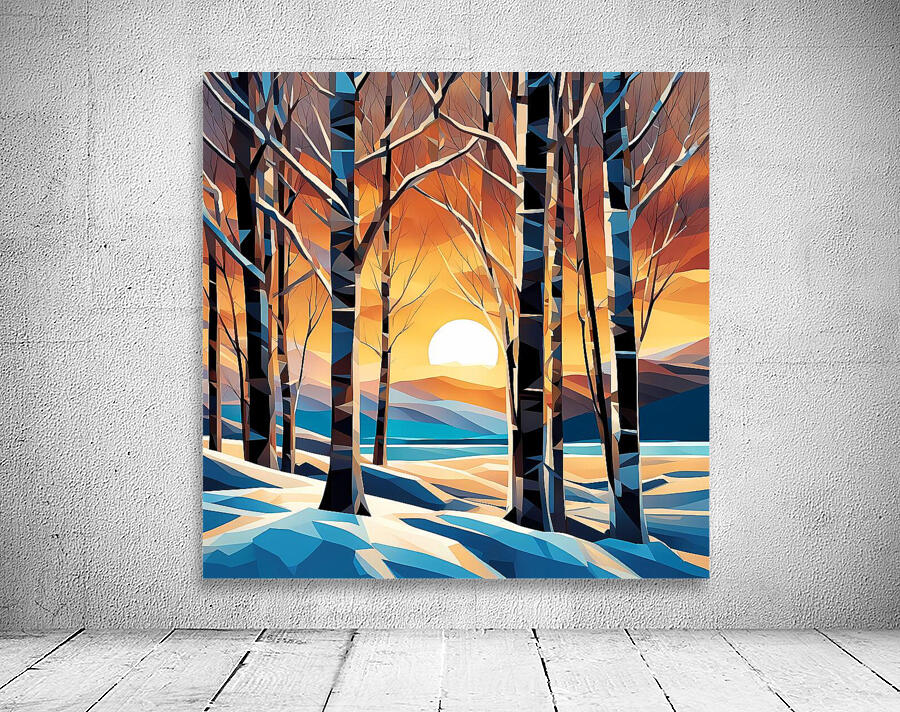 Petun Sunset Wall Preview