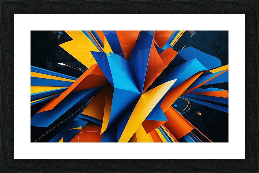 Sunset Metropolis Picture Frame print