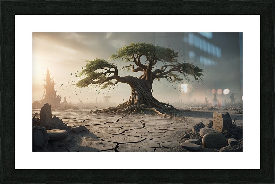  The Last Tree Picture Frame print