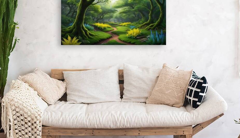 Forest Path Serenity by Digi Mart