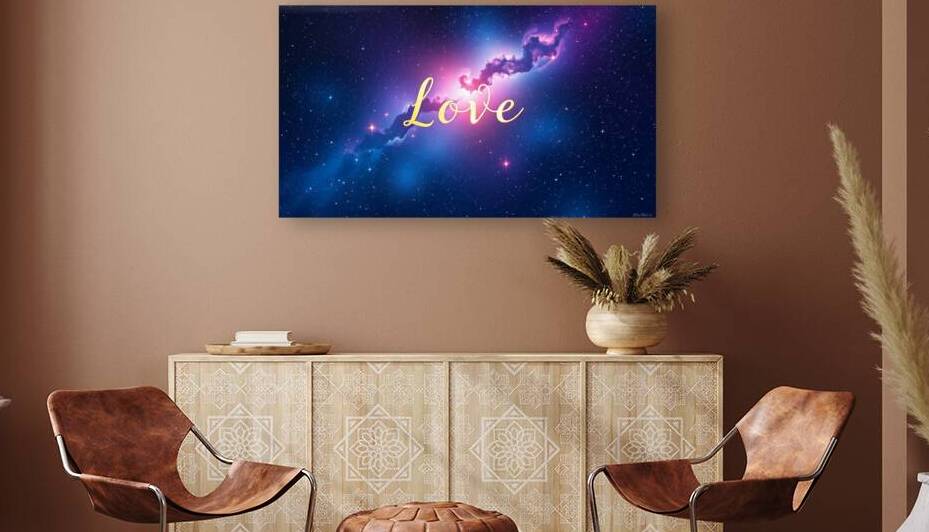 Starry Night Love – Personalized Couple’s Name in the Cosmos by Digi Mart