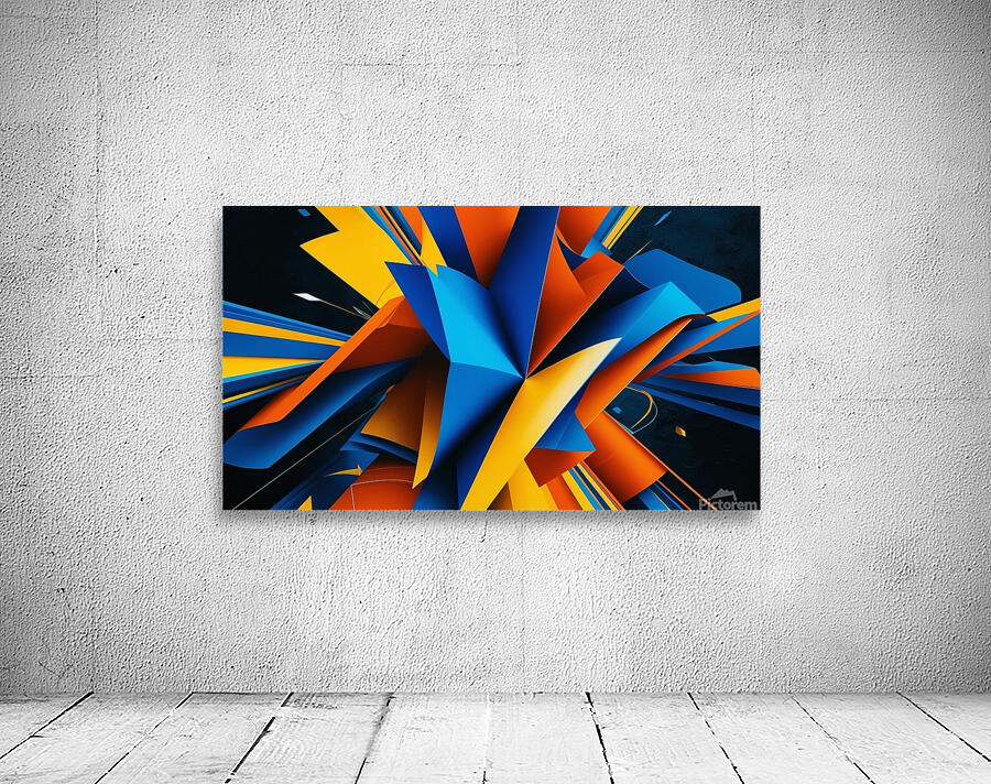 Sunset Metropolis Wall Preview