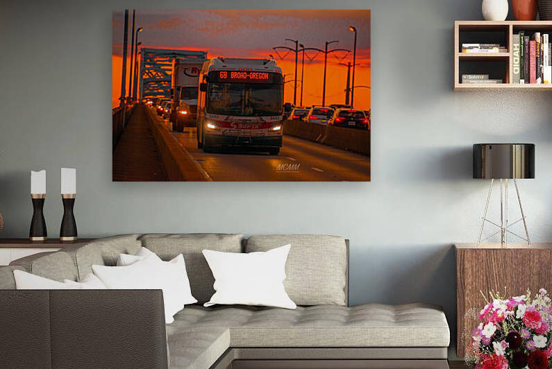 Septa bus Exit from the Horizon  by Marckwel CM McClain