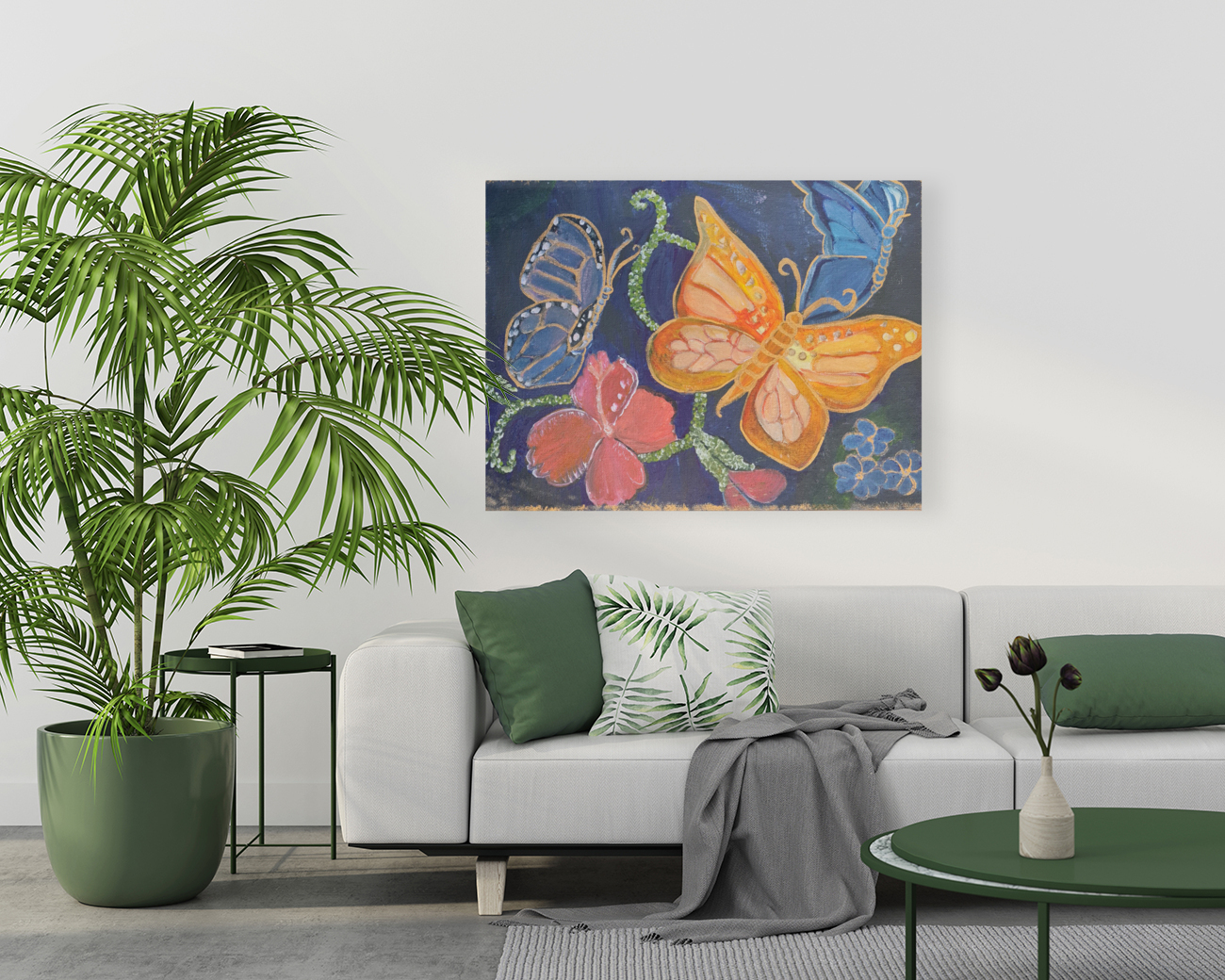 Butterflys song Reproduction