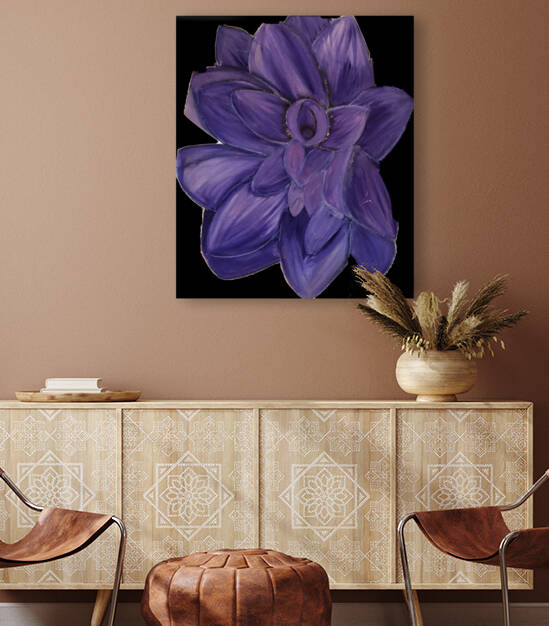 Purple petals Reproduction