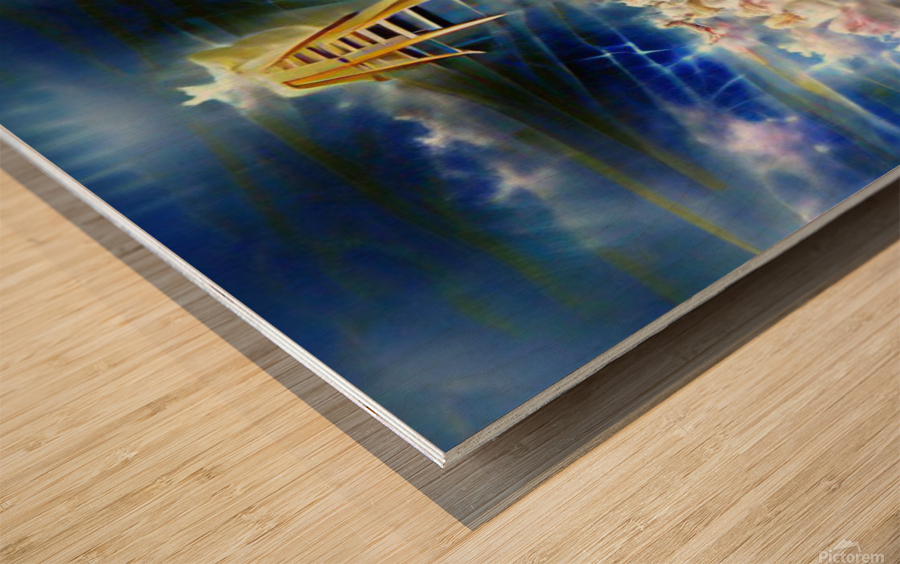 Jacobs Ladder Wood print