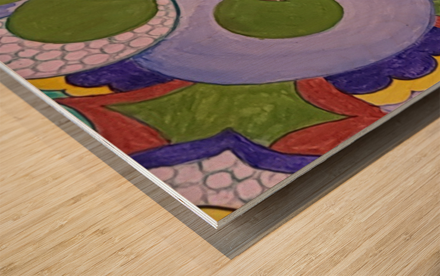 Beyond the surface Wood print