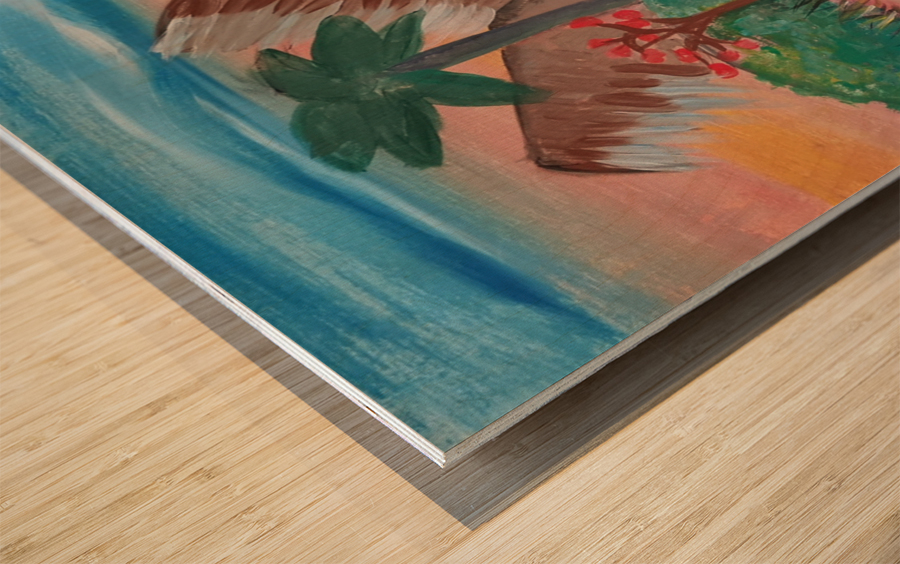 Freedom Wood print