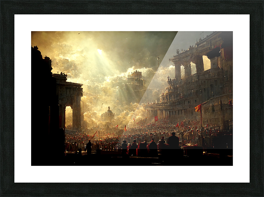 Rome Picture Frame print
