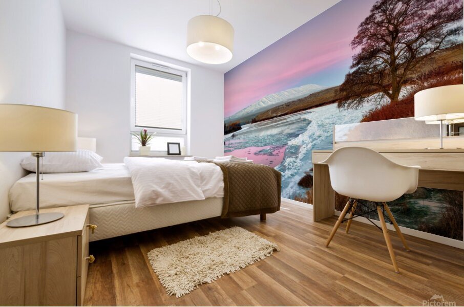 Rattlesnake Mountain Mural print