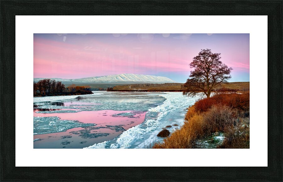 Rattlesnake Mountain Picture Frame print