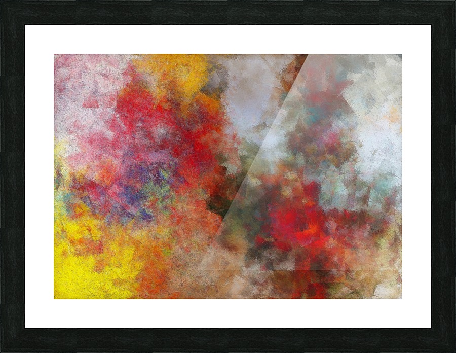 Winter Roses Picture Frame print