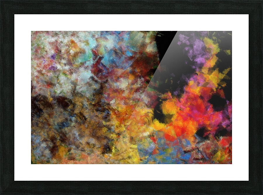 Flame Picture Frame print