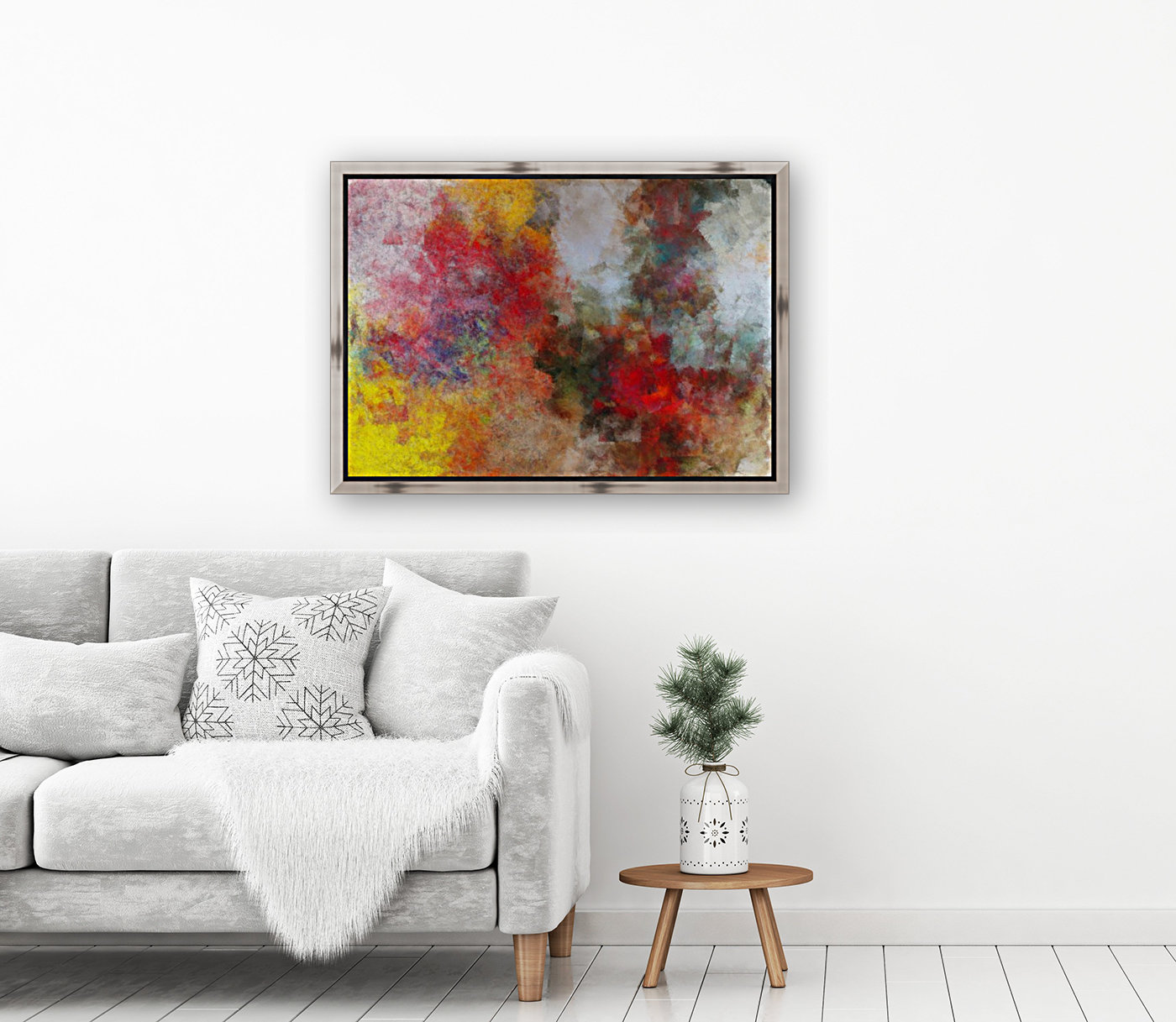 Winter Roses Reproduction