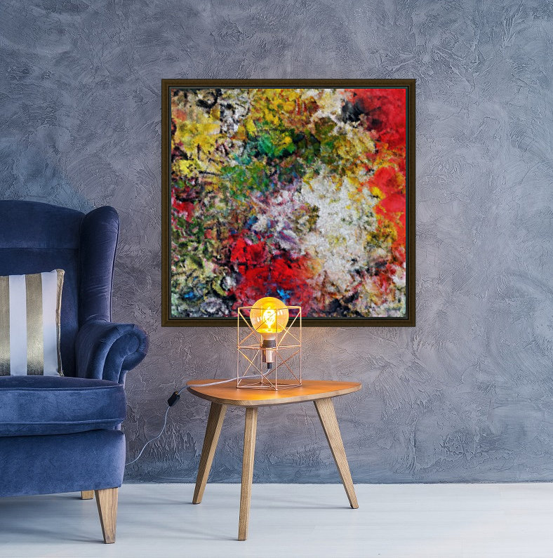 Abstract Roses Reproduction