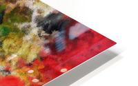 Abstract Roses HD Metal print