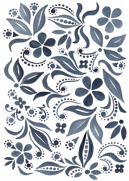 Flower Minimalism Pattern 7 Digital Download
