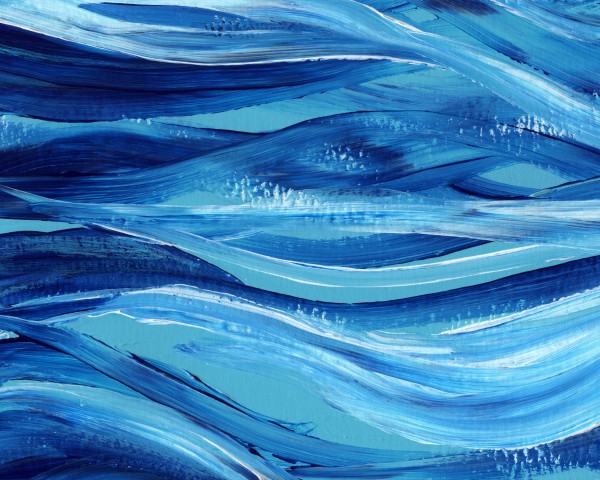 Sea Ocean Waves Coastal Beach House Nautical Decor VII Digital Download