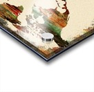 World Map Decorative Painting Acrylic print