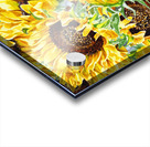 The Field Of Watercolor Sunflowers Pattern Acrylic print