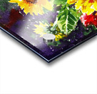 Impressionism And Sunflowers Acrylic print